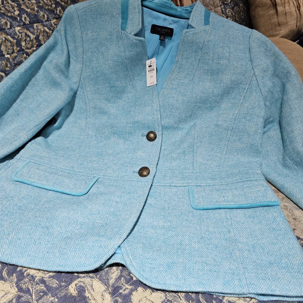 Talbots Blue Women's Blazer